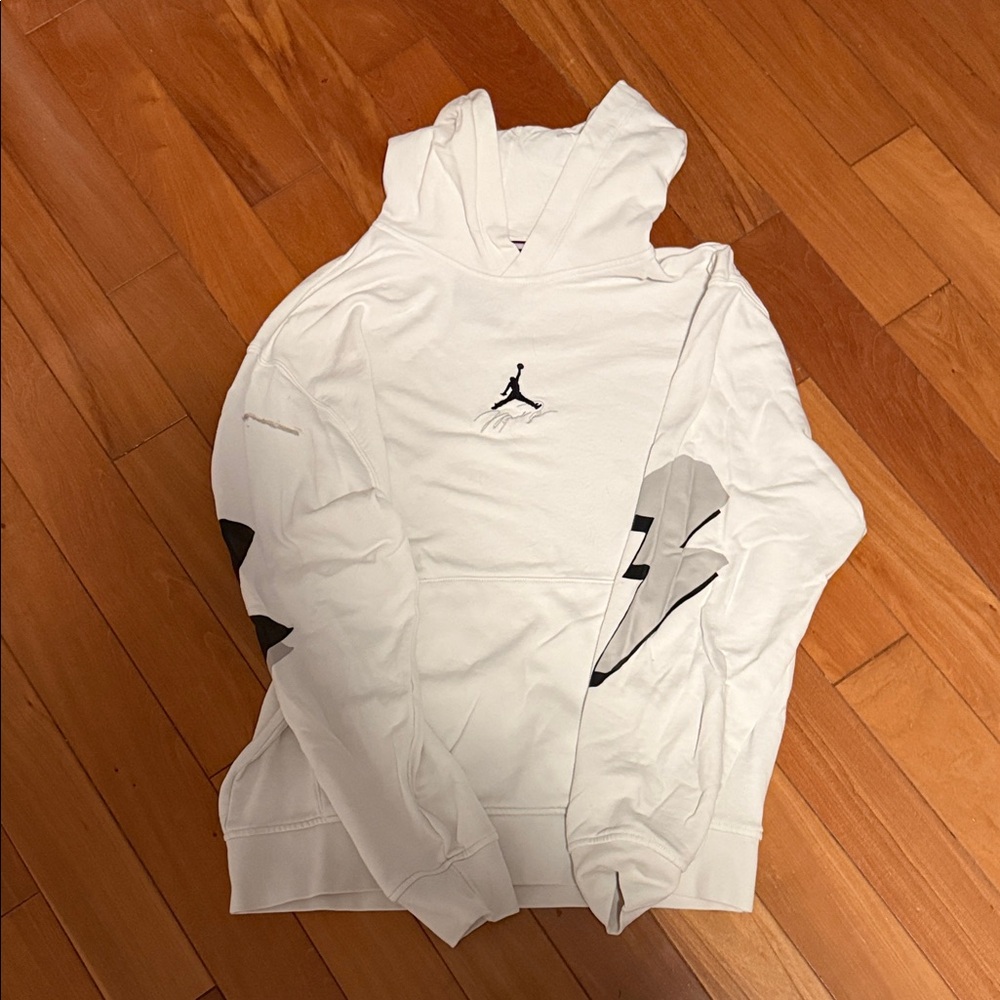 Jordan Hoodie with Red and Black Logo